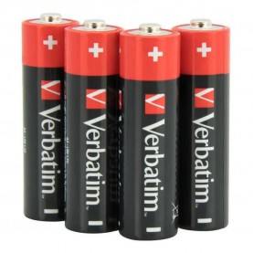 батерии,verbatim,49501,aa,alkaline,battery,4,units,black,(red)