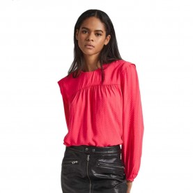 дамски,блузи,дамски,ризи,pepe,jeans,berenice,long,sleeve,blouse,pink