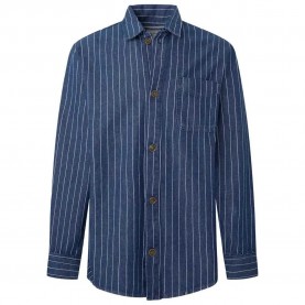 риза,с,дълъг,ръкав,мъжки,ризи,pepe,jeans,bolton,long,sleeve,shirt,blue,(denim)