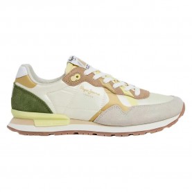 маратонки,дамски,маратонки,pepe,jeans,brit,print,trainers,white