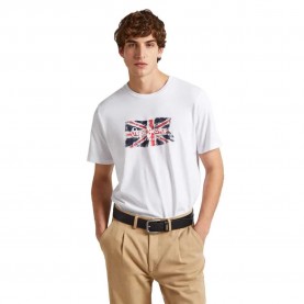 тениска,мъжки,тениски,pepe,jeans,clag,short,sleeve,t,shirt,white