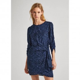 рокля,дамски,поли,и,рокли,pepe,jeans,clarin,long,sleeve,short,dress,dulwich,blue,(blue)