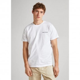 Тениска Pepe jeans Claus short sleeve T-shirt - White (White) тениска,мъжки,тениски,pepe,jeans,claus,short,sleeve,t,shirt,white,(white)