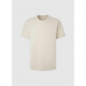 тениска,мъжки,тениски,pepe,jeans,connor,short,sleeve,t,shirt,buff,beige,(beige)