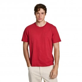 тениска,мъжки,тениски,pepe,jeans,connor,short,sleeve,t,shirt,ruby,red,(red)