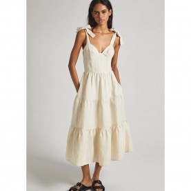 рокля,дамски,поли,и,рокли,pepe,jeans,emereal,sleeveless,dress,malt,beige,(beige)