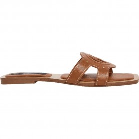 Сандали Pepe jeans Frida Signature sandals - Brown (Tobacco Brown) сандали,дамски,сандали,и,чехли,pepe,jeans,frida,signature,sandals,brown,(tobacco,brown)