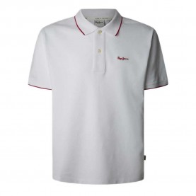 мъжки,блузи,с,яка,pepe,jeans,hans,short,sleeve,polo,white,(white)
