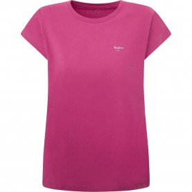 Тениска Pepe jeans Lory short sleeve T-shirt - Pink (English Rose Pink) тениска,дамски,тениски,pepe,jeans,lory,short,sleeve,t,shirt,pink,(english,rose,pink)