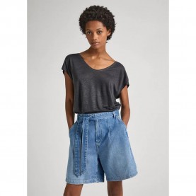 тениска,дамски,тениски,pepe,jeans,lottie,short,sleeve,t,shirt,infinity,grey,(blue)