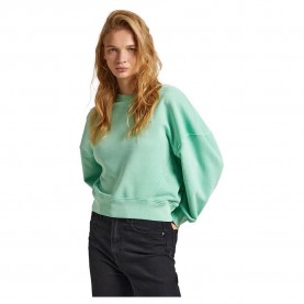 Блуза Pepe jeans Lynette sweatshirt - Green (Acid Menta Green) блуза,дамски,блузи,pepe,jeans,lynette,sweatshirt,green,(acid,menta,green)