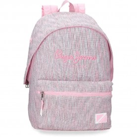 раница,раници,pepe,jeans,miri,24l,backpack,pink