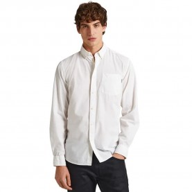 риза,с,дълъг,ръкав,мъжки,ризи,pepe,jeans,prince,long,sleeve,shirt,white,(beige)