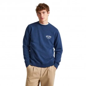 Блуза Pepe jeans Riley sweatshirt - Blue (Dulwich Blue) блуза,мъжки,пуловери,pepe,jeans,riley,sweatshirt,blue,(dulwich,blue)