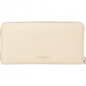 портфейли,и,портмонета,pepe,jeans,sprig,woman,wallet,beige,(mousse,white)