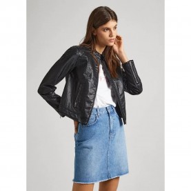 яке,дамски,якета,и,палта,pepe,jeans,stazie,leather,jacket,black