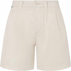 Къси панталони Pepe jeans Vania shorts - Beige (Mousse White) къси,панталони,дамски,панталони,pepe,jeans,vania,shorts,beige,(mousse,white)