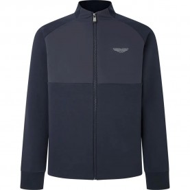 блуза,мъжки,пуловери,hackett,am,hybrid,full,zip,sweatshirt,blue
