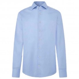 риза,с,дълъг,ръкав,мъжки,ризи,hackett,dobby,texture,long,sleeve,shirt,sky,blue,(blue)
