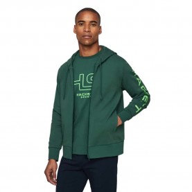 блуза,мъжки,пуловери,hackett,essential,full,zip,sweatshirt,green,(green,grey)