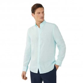 риза,с,дълъг,ръкав,мъжки,ризи,hackett,garment,dye,linen,b,long,sleeve,shirt,blue