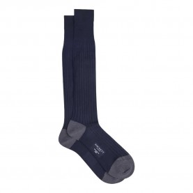 чорапи,мъжки,чорапи,hackett,hmu30046,long,socks,navy,(blue)