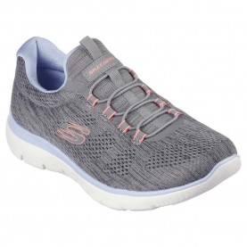маратонки,дамски,маратонки,skechers,summits,fun,flair,trainers,grey,pink