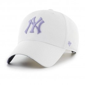 Шапка 47 MLB New York Yankees Enamel Twist Under MVP cap - White (White) шапка,всички,шапки,47,mlb,new,york,yankees,enamel,twist,under,mvp,cap,white,(white)