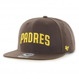шапка,всички,шапки,47,mlb,san,diego,padres,no,shot,script,under,captain,cap,brown,(brown)