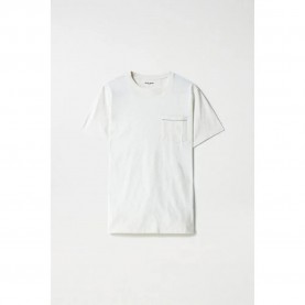 тениска,мъжки,тениски,salsa,jeans,21007981,short,sleeve,t,shirt,light,beige,(white)