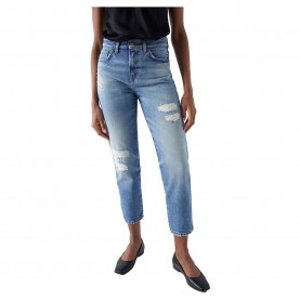 дънки,дамски,панталони,salsa,jeans,true,destroyed,jeans,blue