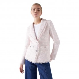 сако,дамски,сака,salsa,jeans,tweed,blazer,beige