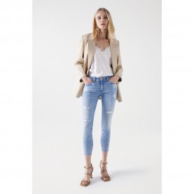 дънки,дамски,панталони,salsa,jeans,wonder,destroyed,jeans,beige