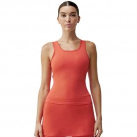 тениска,дамски,тениски,born,living,yoga,davis,built,in,bra,medium,support,sleeveless,t,shirt,coral,bright,(orange)