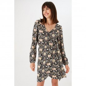 рокля,дамски,поли,и,рокли,garcia,n40280,long,sleeve,dress,multicolor
