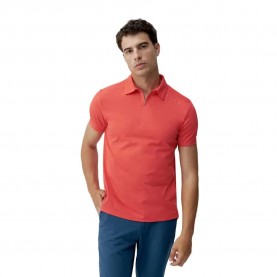 мъжки,блузи,с,яка,born,living,yoga,kariba,short,sleeve,polo,coral,bright,(orange)