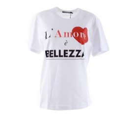 тениска,дамски,тениски,dolce,&,gabbana,743661,short,sleeve,t,shirt,white