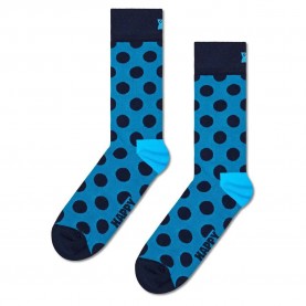 чорапи,мъжки,чорапи,happy,socks,big,dot,half,long,socks,turquoise,(blue)