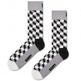 чорапи,мъжки,чорапи,happy,socks,filled,optic,half,long,socks,grey,(multicolor)