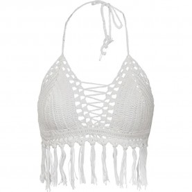 дамски,бански,костюми,intimax,bikini,weavefringe,bikini,top,white,(white)