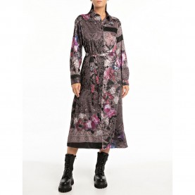 рокля,дамски,поли,и,рокли,replay,w9086,.000.74954,long,sleeve,long,dress,brown