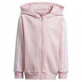 яке,детски,якета,и,палта,adidas,essentials,3,stripes,jacket,clear,pink,white,(pink)