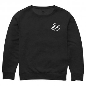 блуза,мъжки,пуловери,es,mini,script,crewneck,sweatshirt,black,(black)