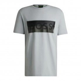 тениска,мъжки,тениски,boss,9,short,sleeve,t,shirt,light,pastel,grey,(white,grey)