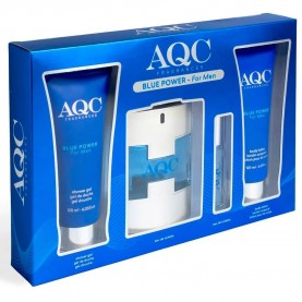 мъжки,парфюми,aqc,fragances,blue,power,gift,4,pieces,parfum,multicolor,(clear)