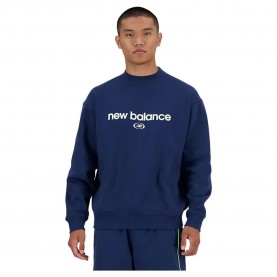 блуза,мъжки,пуловери,new,balance,hoops,sweatshirt,blue