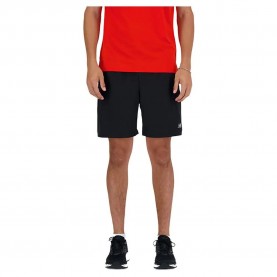 Къси панталони New balance MS412 Sport Essentials 7´´ shorts - Black (Black) къси,панталони,мъжки,панталони,new,balance,ms412,sport,essentials,7´´,shorts,black,(black)
