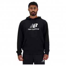 суичър,мъжки,пуловери,new,balance,sport,essentials,french,terry,logo,hoodie,black