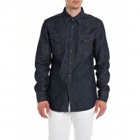 риза,с,дълъг,ръкав,мъжки,ризи,replay,m4023.000.63060a,long,sleeve,shirt,blue