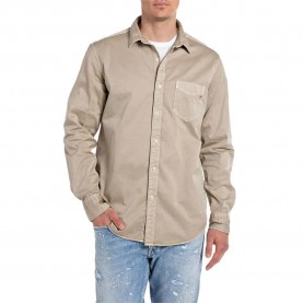 риза,с,дълъг,ръкав,мъжки,ризи,replay,m4106a.000.84762g,long,sleeve,shirt,beige